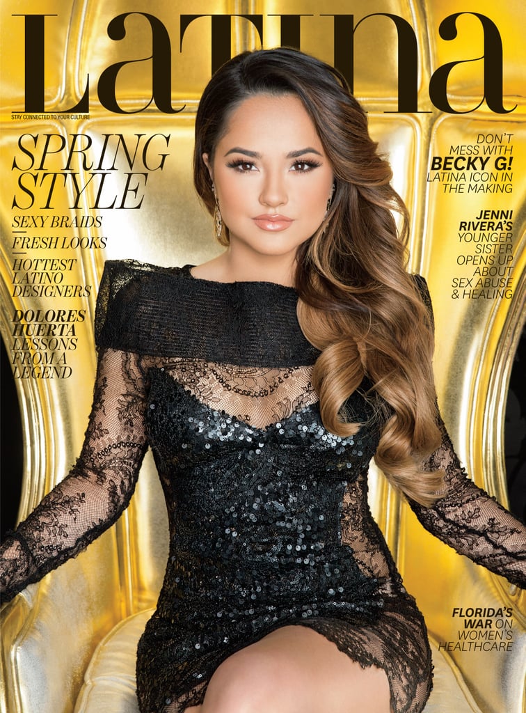 Becky G in Latina Magazine March 2016