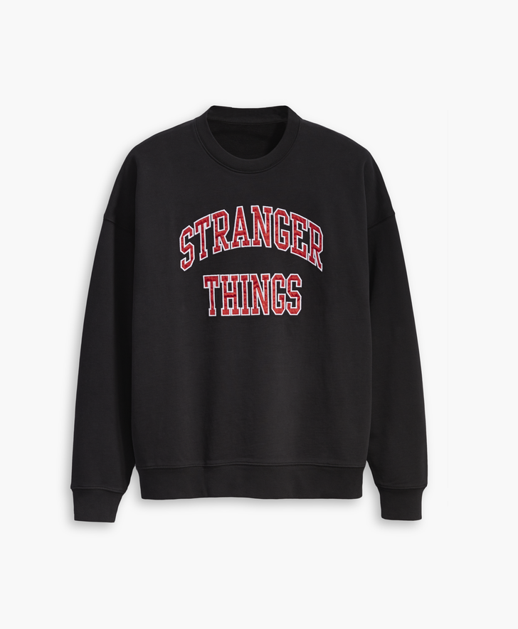 levi's stranger things sweatshirt