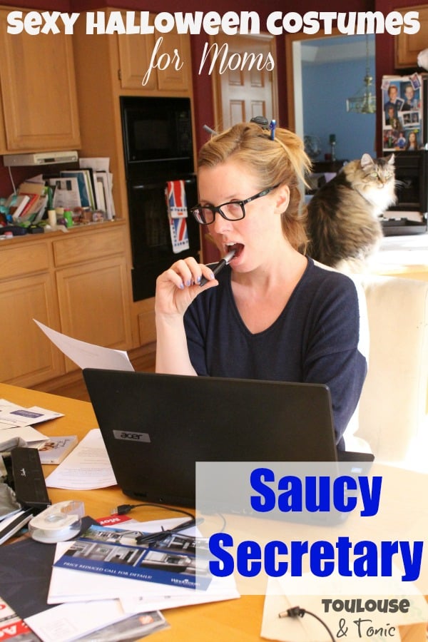 The Saucy Secretary Sexy Halloween Costumes For Moms Popsugar 9091