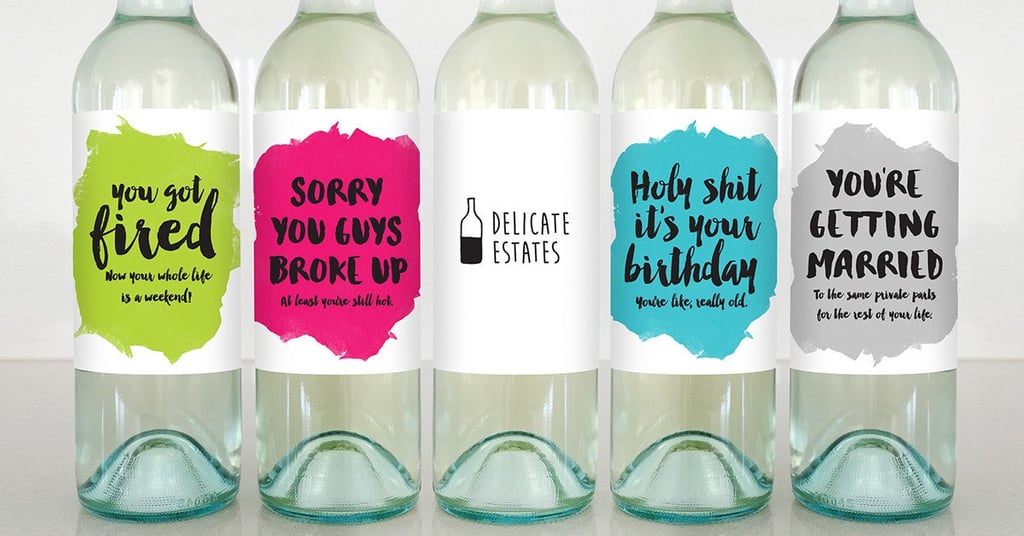 Delicate Estates Wine Labels: Because Tuesday