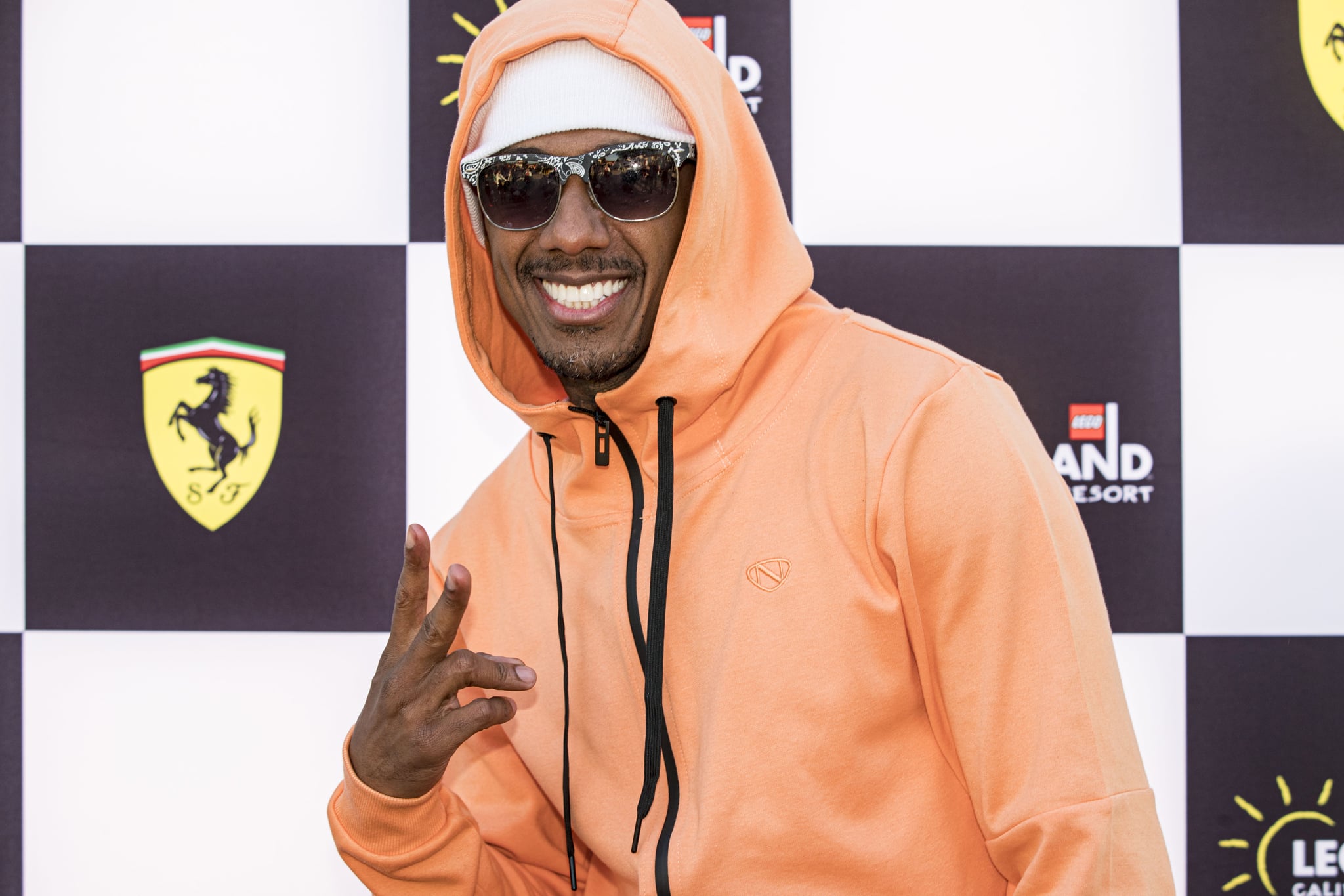 CARLSBAD, CALIFORNIA - MAY 11: Entertainer Nick Cannon poses for photos at LEGOLAND California on May 11, 2022 in Carlsbad, California. (Photo by Daniel Knighton/Getty Images)