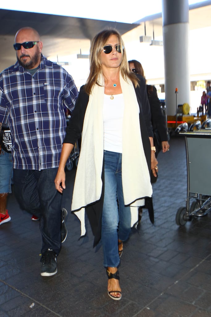 Jennifer Aniston Airport Style