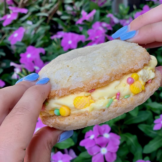 Dole Whip Frozcato Cookie Sandwich at Disney Springs