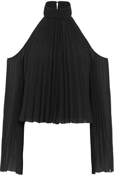 Exclusive For Intermix Perris Cold Shoulder Pleated Blouse ($225)