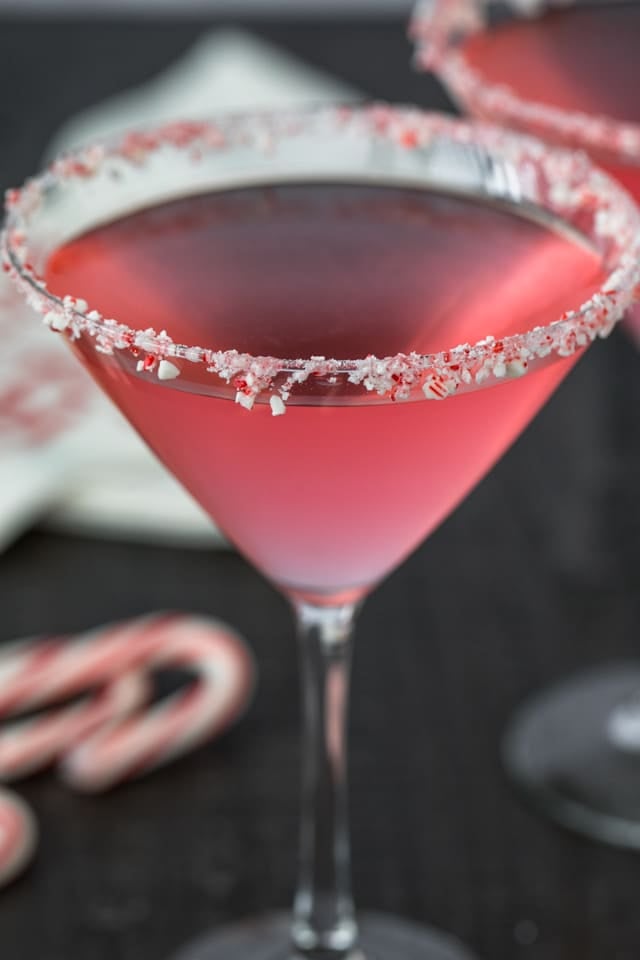 Candy Cane Martini | Best Christmas Cocktails | POPSUGAR Food Photo 20