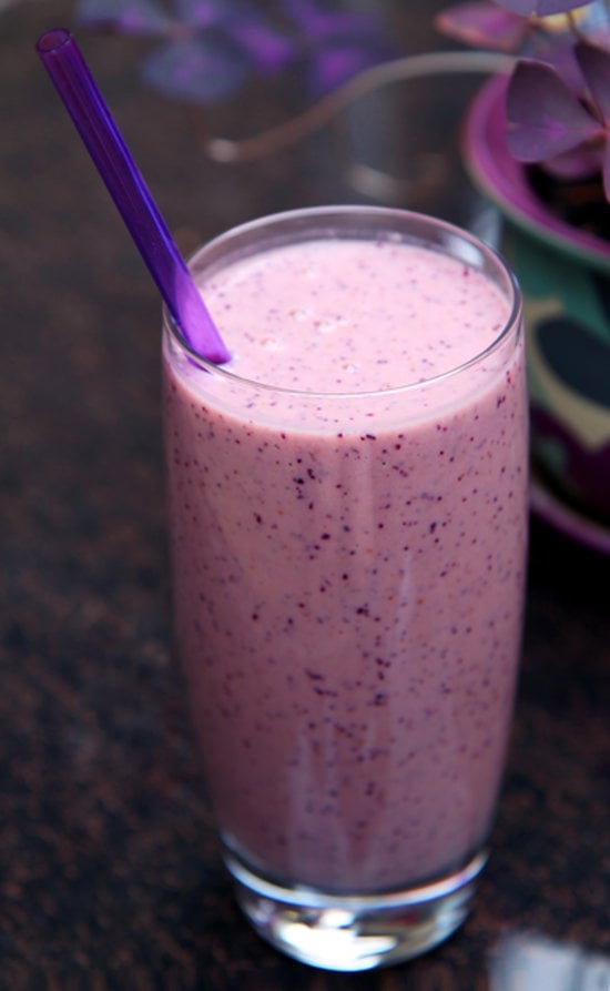 Chocolate Banana Berry Protein Smoothie