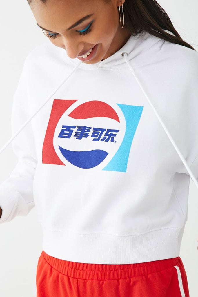 Forever 21 pepsi hoodie Clearance