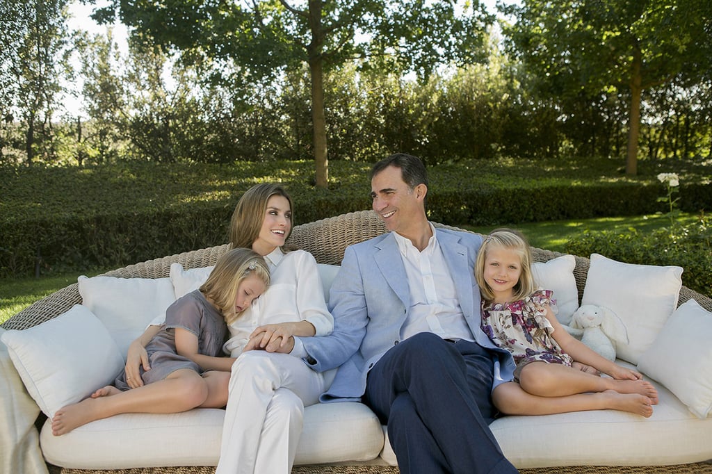 She gave birth to Princess Leonor in 2005 and Infanta Sofía in 2007.
She and Prince Felipe met briefly at a dinner party in 2001, but didn't start dating until the following year when they met again at the site of an oil spill. Letizia was covering the disaster, and Felipe was offering support to the local community.
In 2008, she underwent surgery on her nose. The palace stated the operation was to correct a respiratory problem.
She's a strict mother — no TV, tablet or internet from Monday to Friday, she recently revealed at one of her engagements.
She flew to Iraq to cover the war and New York to report on 9/11, and won many journalistic prizes including Madrid Press Association's Larra Award for most accomplished journalist under 30.