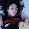 Billie Eilish Shows Off Her Dragon Tattoo in Short Shorts and Fishnet Tights