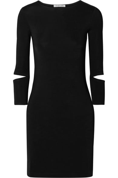 Helmut Lang Cutout Stretch Mini Dress