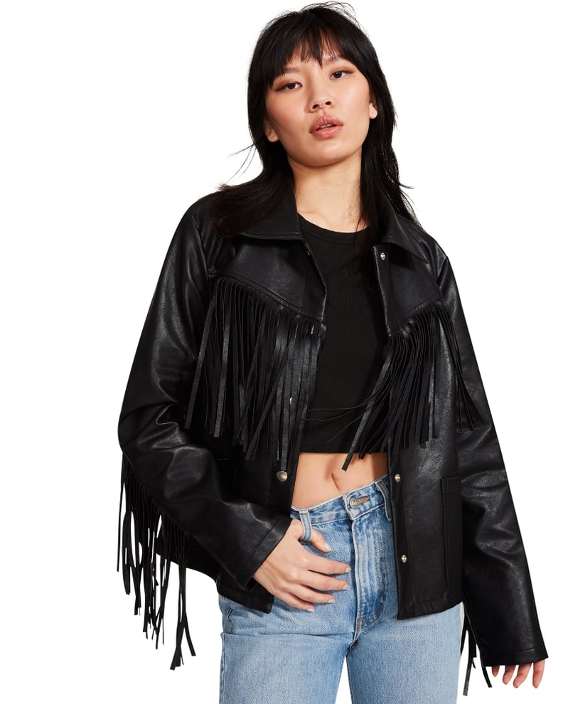 A Jacket Under $100: Steve Madden Fringe Jacket