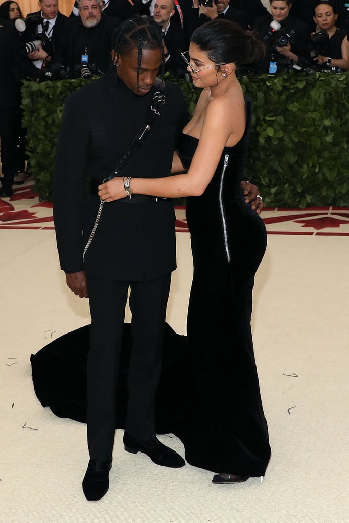 Kylie Jenner and Travis Scott at the 2018 Met Gala