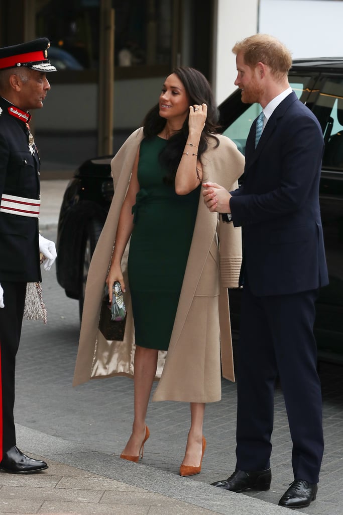 Meghan Markle Rewears Her Green Engagement Dress