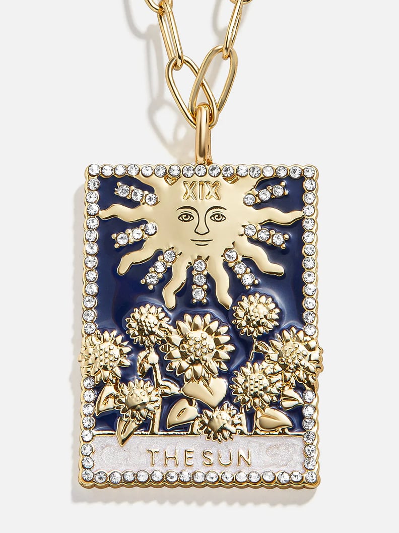 Best Gifts For Leo: BaubleBar Tarot Card Necklace