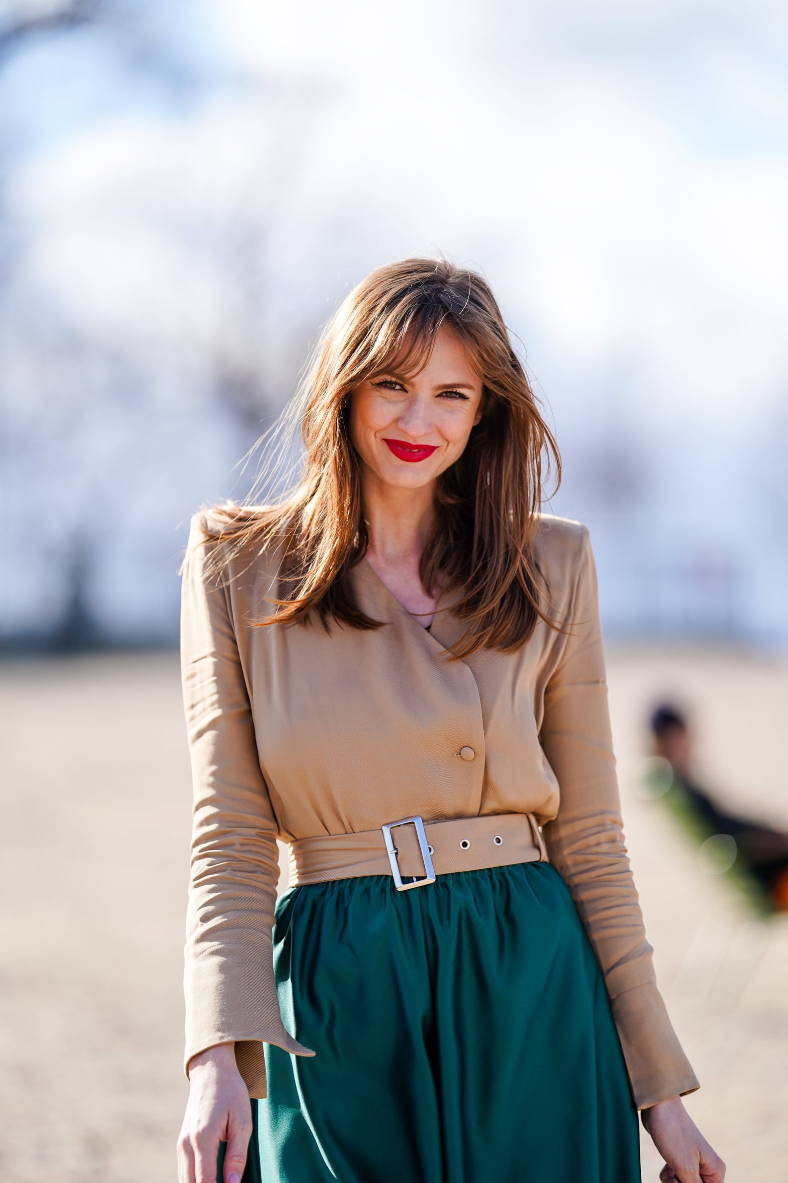 Swoop Bangs Hairstyle Trend & Inspiration | POPSUGAR Beauty