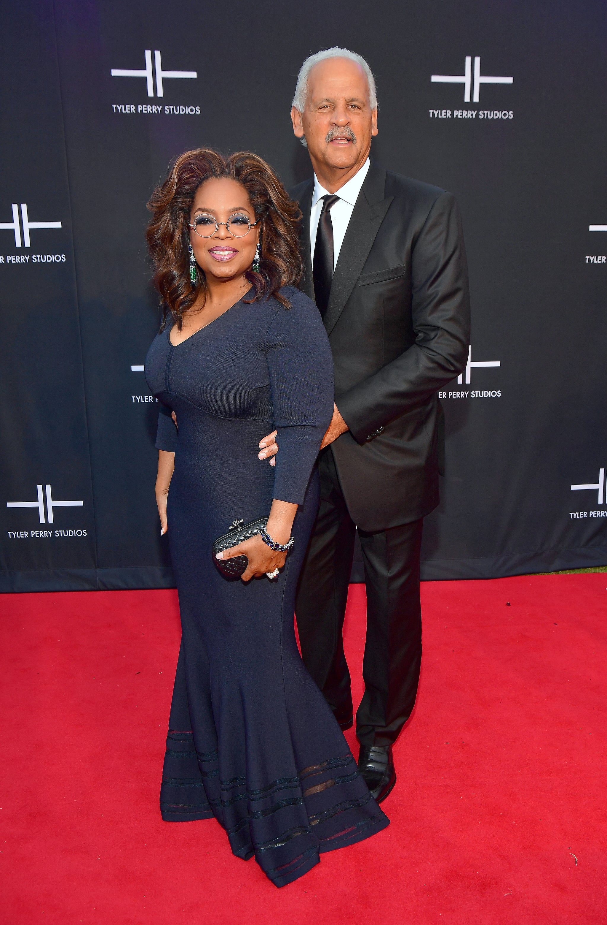 ATLANTA, GA - OCTOBER 05: Oprah Winfrey and Stedman Graham attend Tyler Perry Studios Grand Opening Gala - Arrivals at Tyler Perry Studios on October 5, 2019 in Atlanta, Georgia.(Photo by Prince Williams/Wireimage)