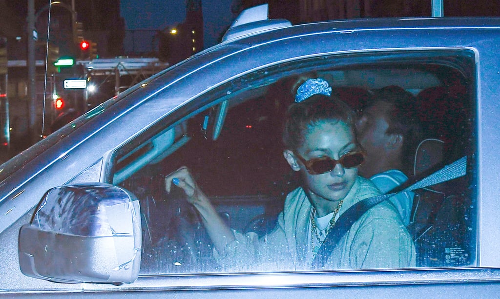 Aug. 22: Gigi Hadid Drives Tyler Cameron Around NYC