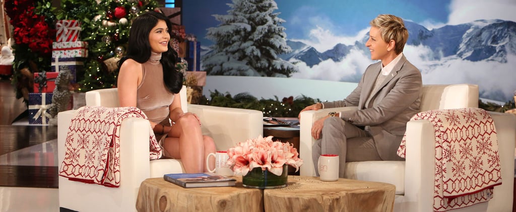 Kylie Jenner on Ellen November 2015