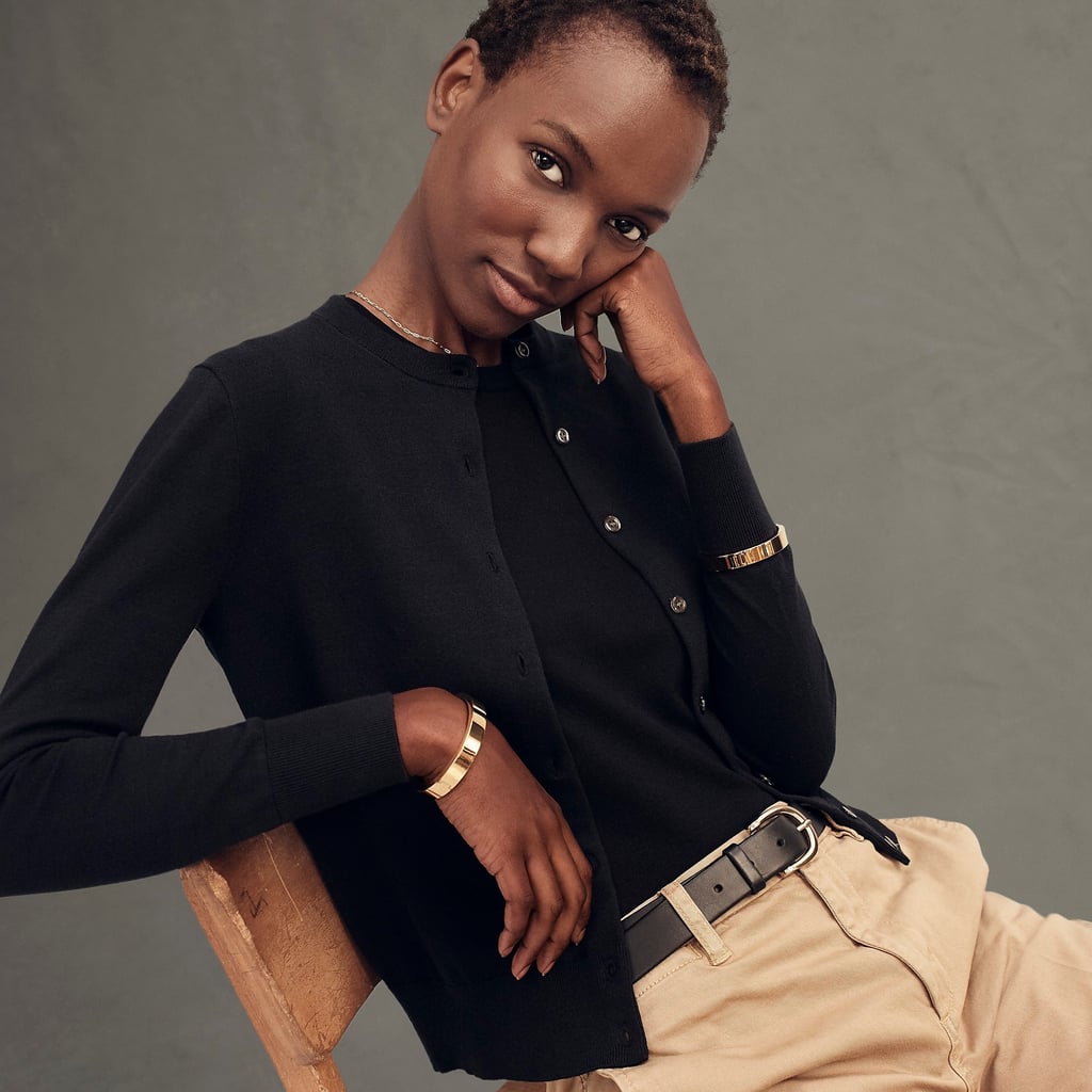J.Crew Cotton Jackie Cardigan Sweater 