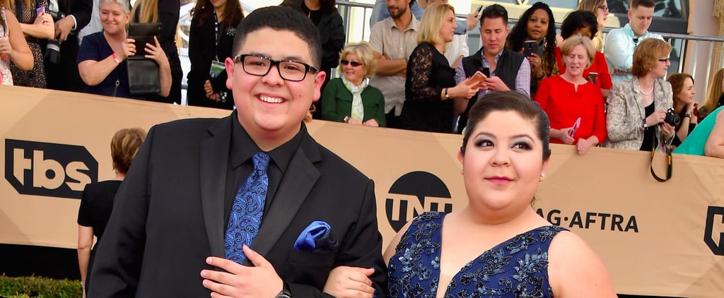 Rico Rodriguez and His Sister at the 2017 SAG Awards