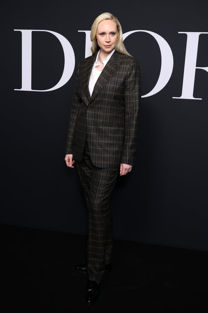 Gwendoline Christie at the Dior Homme Menswear Fall 2023 Show