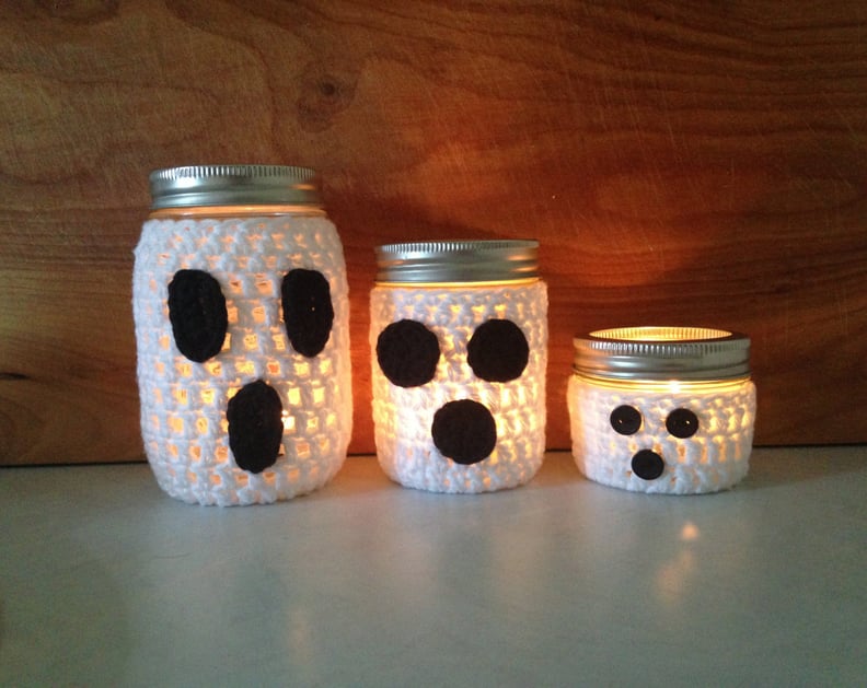 Crochet Ghost Jars