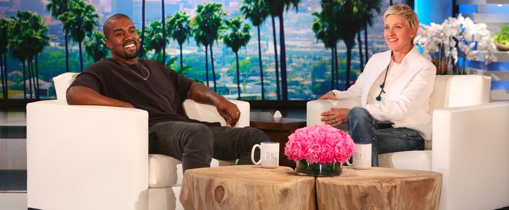 Kanye West Ellen DeGeneres Interview 2015