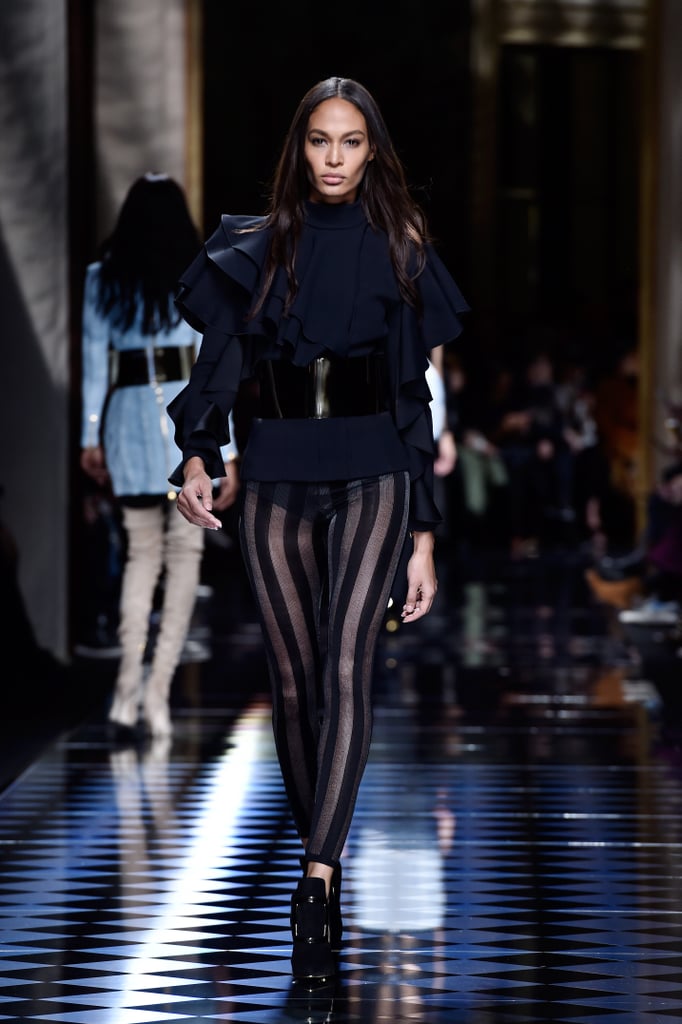 Joan Smalls at Fashion Week Fall 2016