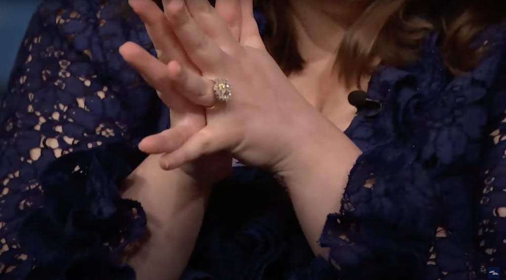 Beanie Feldstein Engagement Ring From Bonnie Chance Roberts