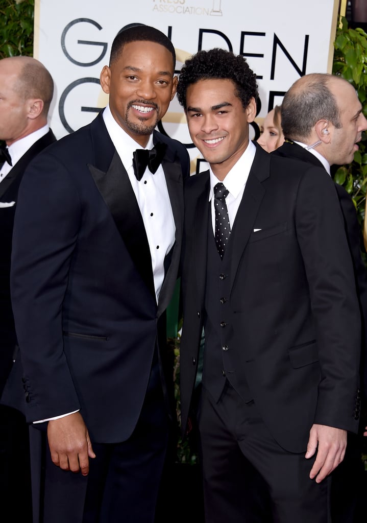 Pictured: Will Smith and Trey Smith