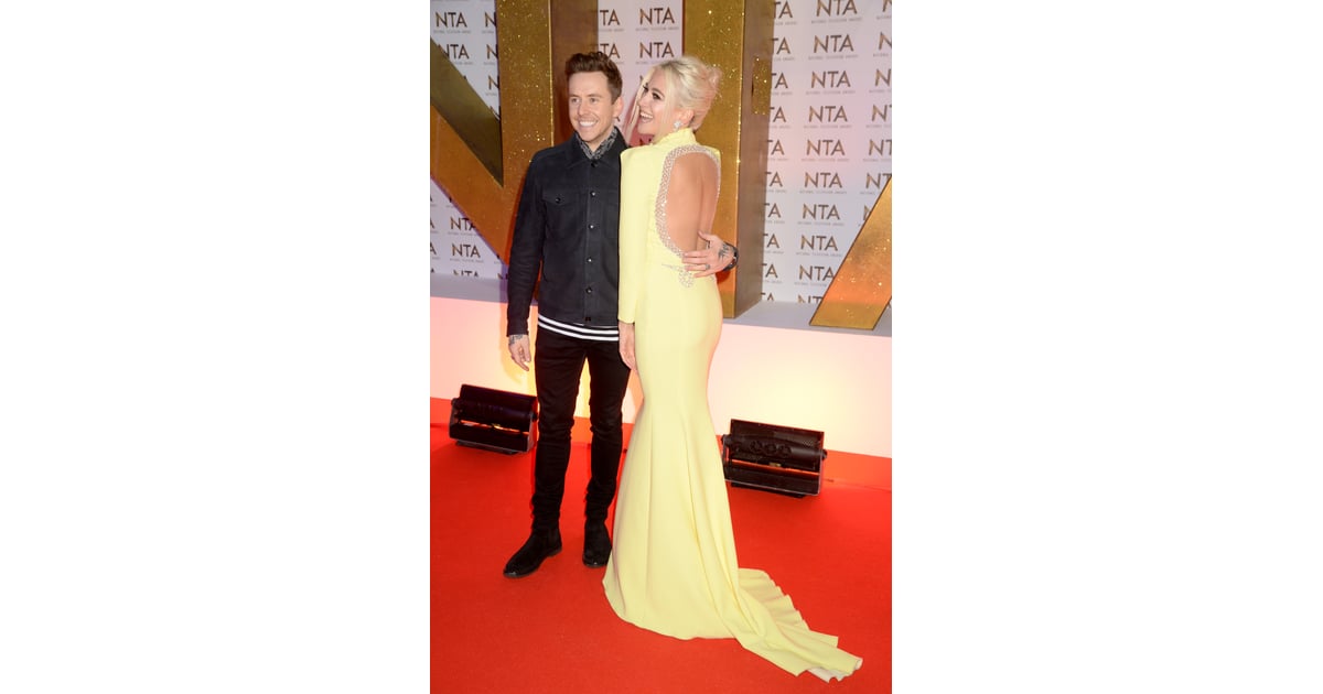 Danny Jones and Pixie Lott at the National Television Awards 2020
