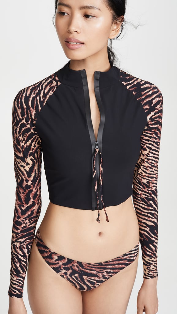 Ganni Tiger Rash Guard