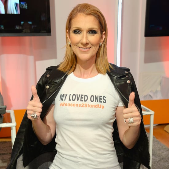 Celine Dion at Stand Up to Cancer Event 2016