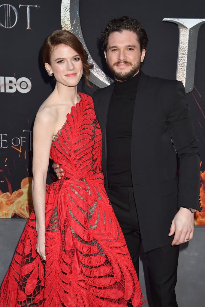 Kit Harington Rose Leslie at Game of Thrones Premiere 2019