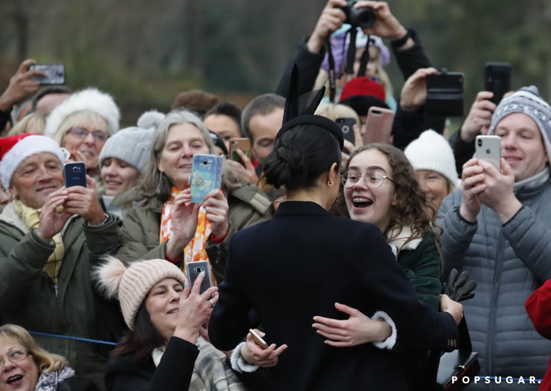 When This Fan Was Overjoyed That Meghan Remembered Her