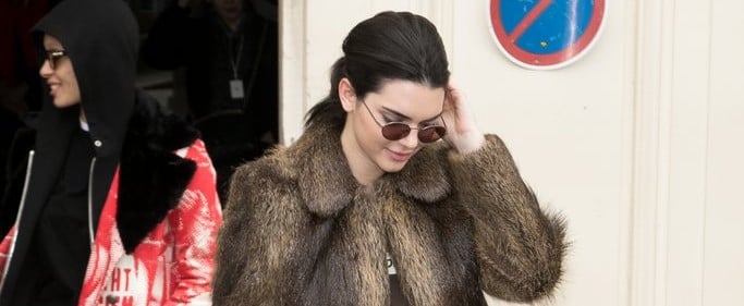 Kendall Jenner at Fashion Week Fall 2017