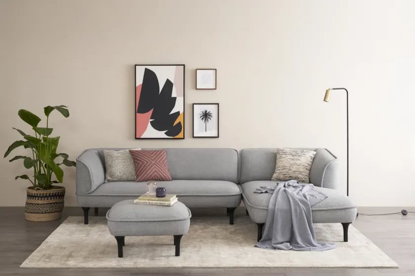 A Sectional For Small Spaces: Castlery Bickerton Sectional Sofa