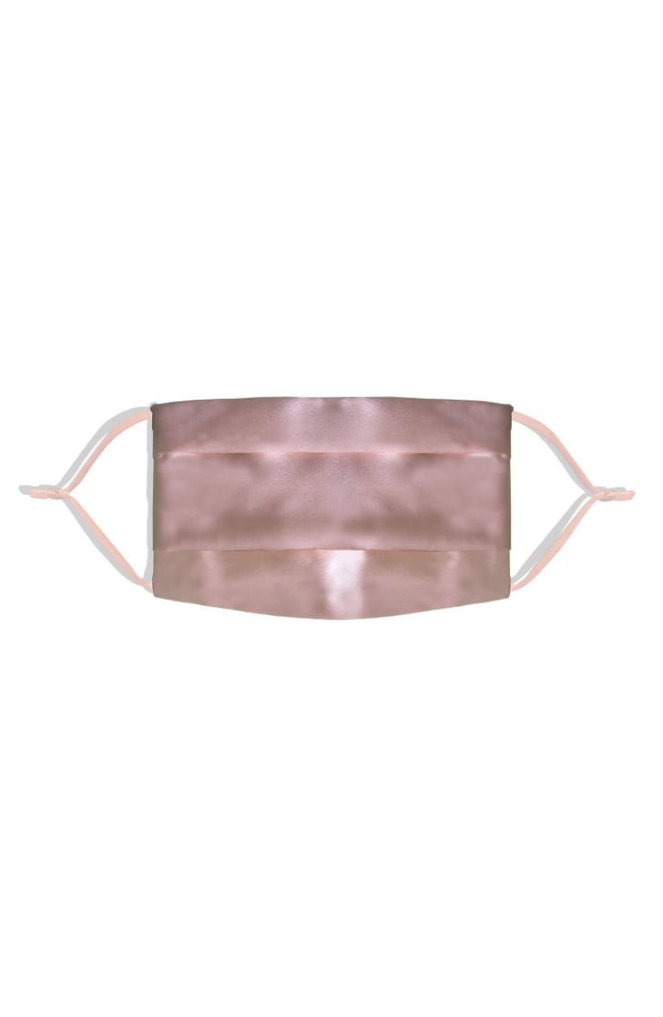 A Luxury Silk Face Mask Slip Pure Silk Adult Pleated Face Covering