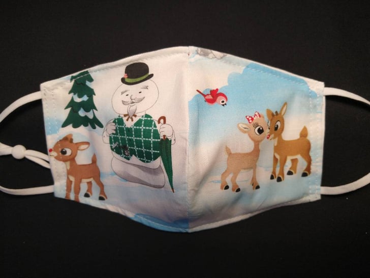 Rudolph Face Mask Holiday Cloth Face Masks For Kids POPSUGAR UK