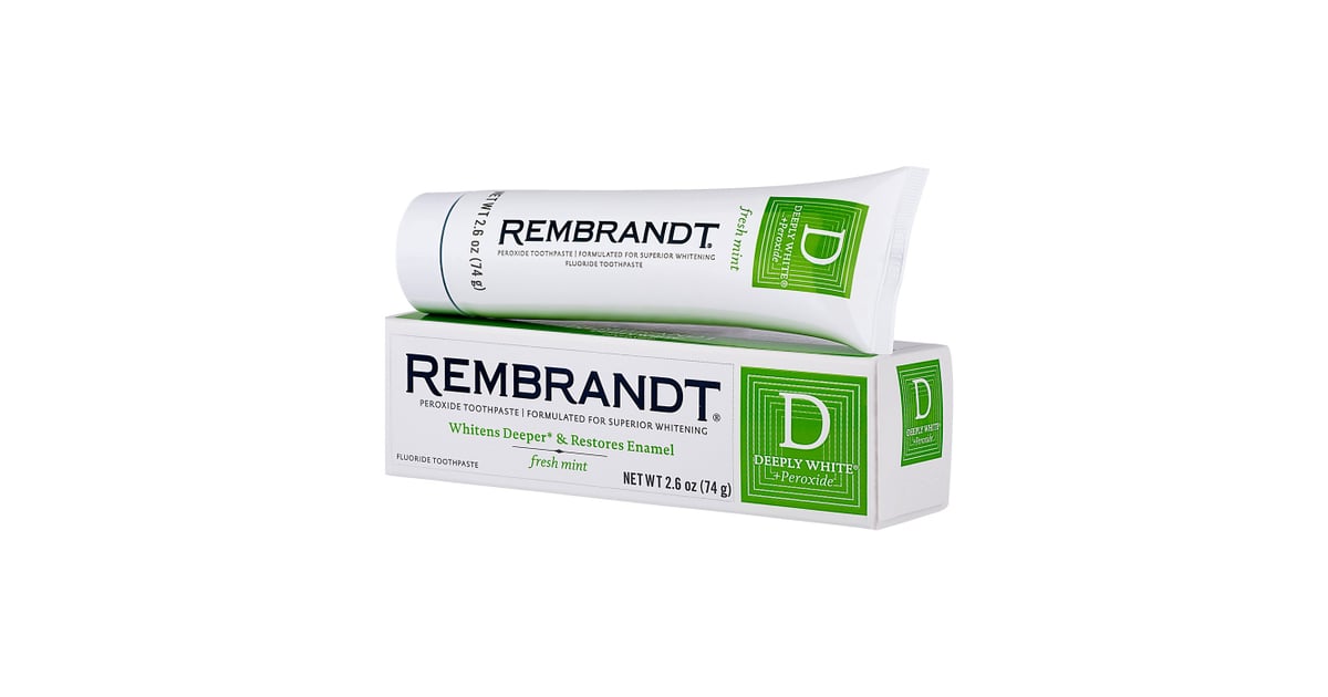 Rembrandt Deeply White Whitening Fluoride Toothpaste Mint | Best ...