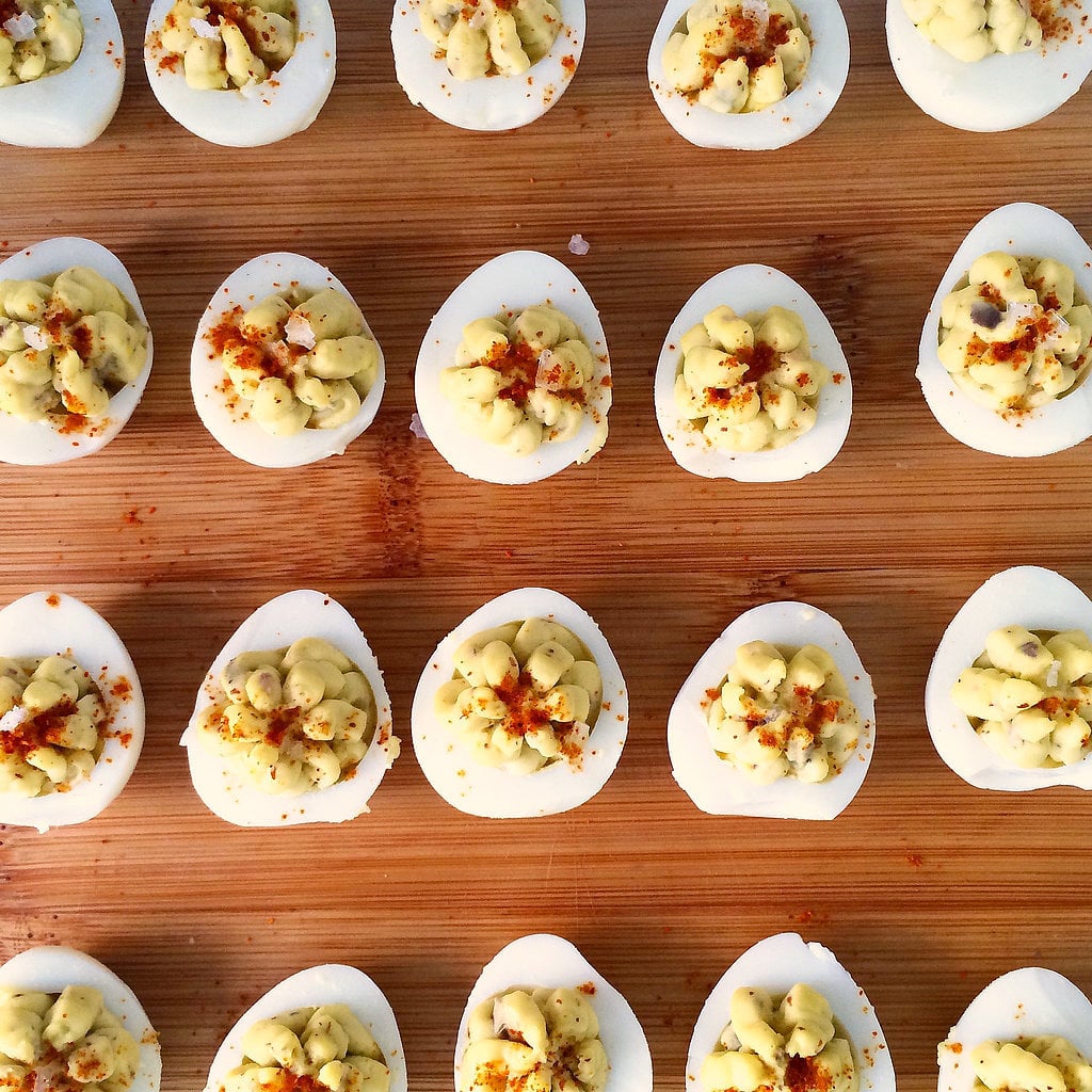 复活节开胃菜的想法:魔鬼鹌鹑蛋
