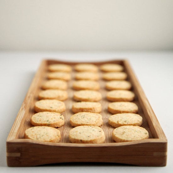 Parmesan-Black-Pepper Savory Shortbread