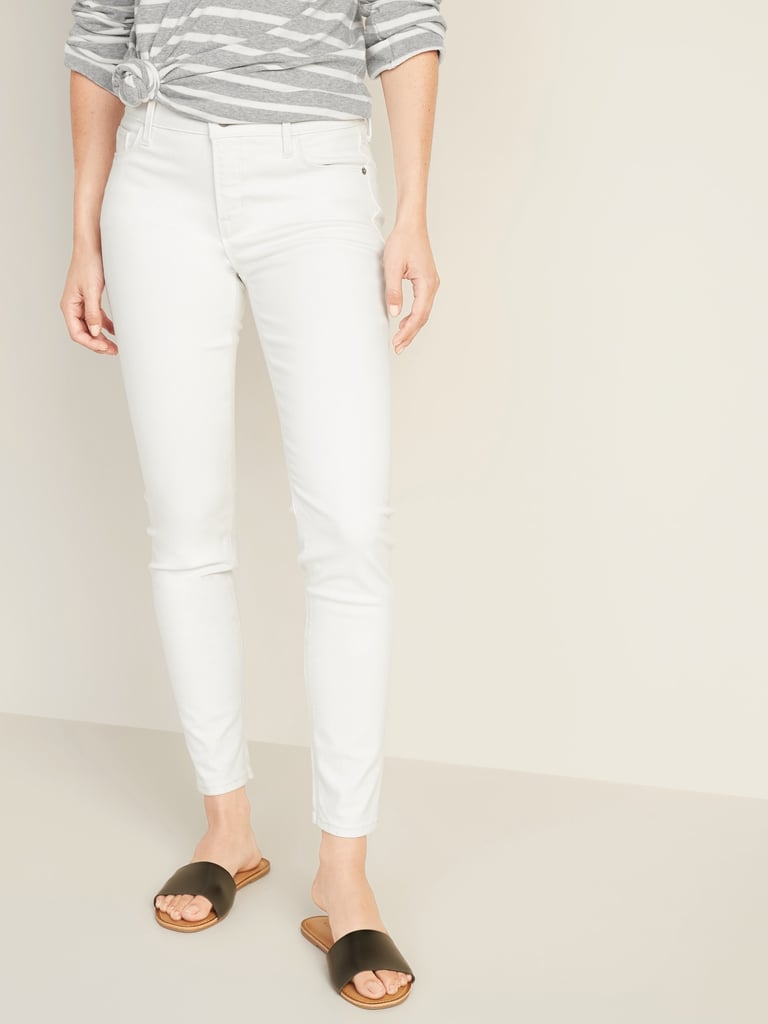 Mid-Rise Clean-Slate Built-In Sculpt Rockstar Super Skinny Ankle Jeans For Women