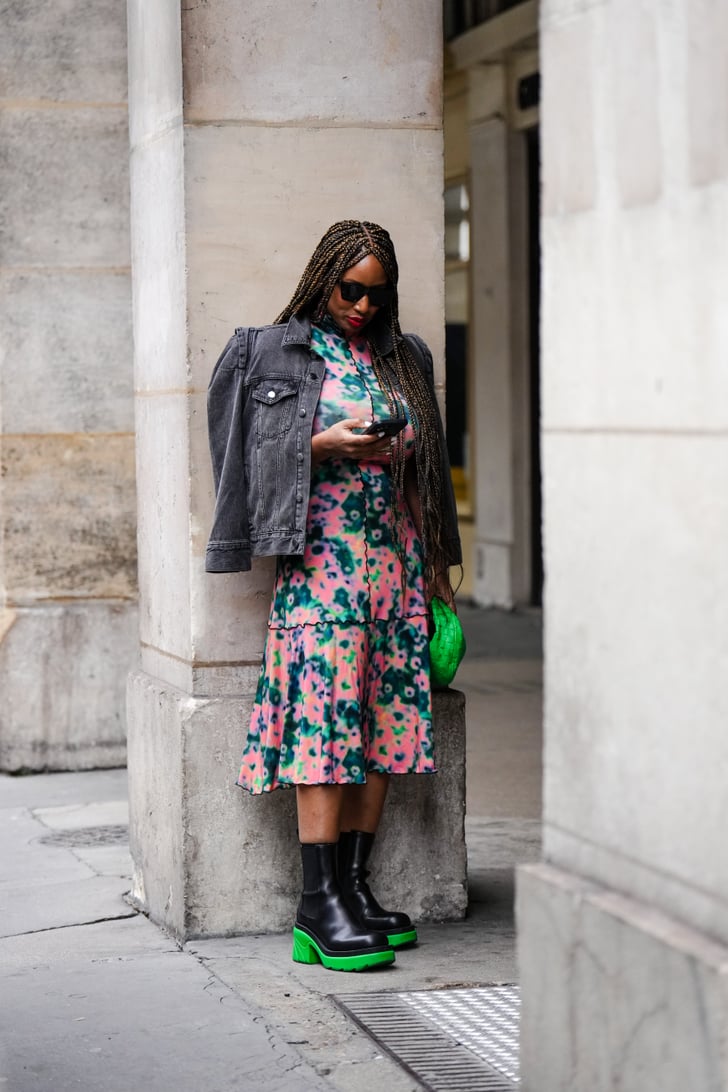 Chelsea Boots Outfit Idea Floral Dress 12 Elevated and Chic