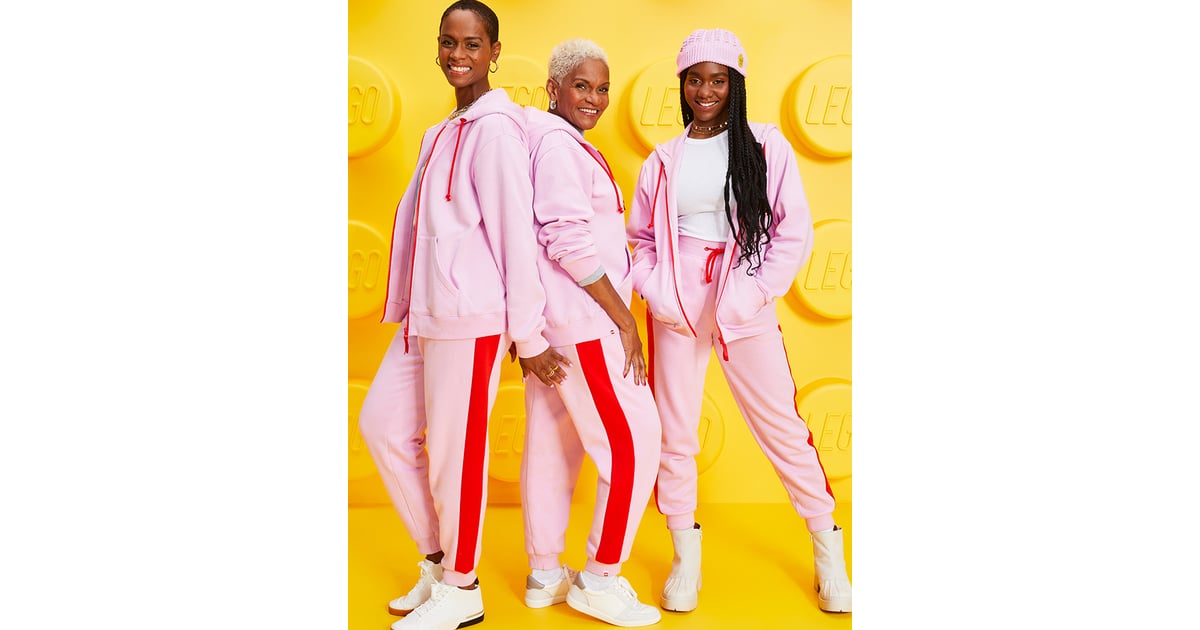 Target x Lego Pink Tracksuits Target's Matching Family Lego Pajamas 2021 POPSUGAR Family