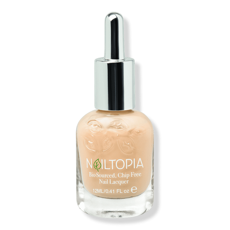 Nude Nail Polishes: Nailtopia Nail Lacquer in Champagne Dreams Plant Based, Bio-Sourced, Chip Free