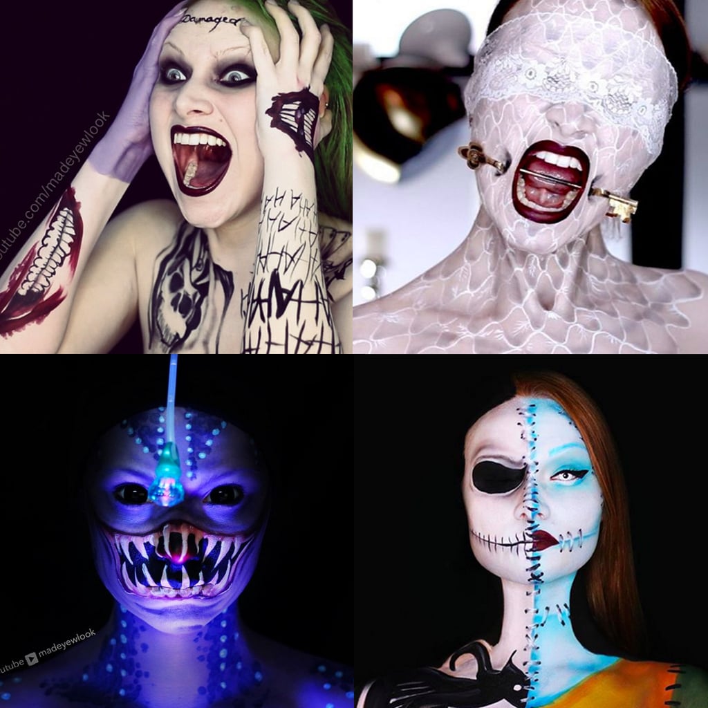Halloween Makeup Tutorials By MadeYewLook POPSUGAR Beauty