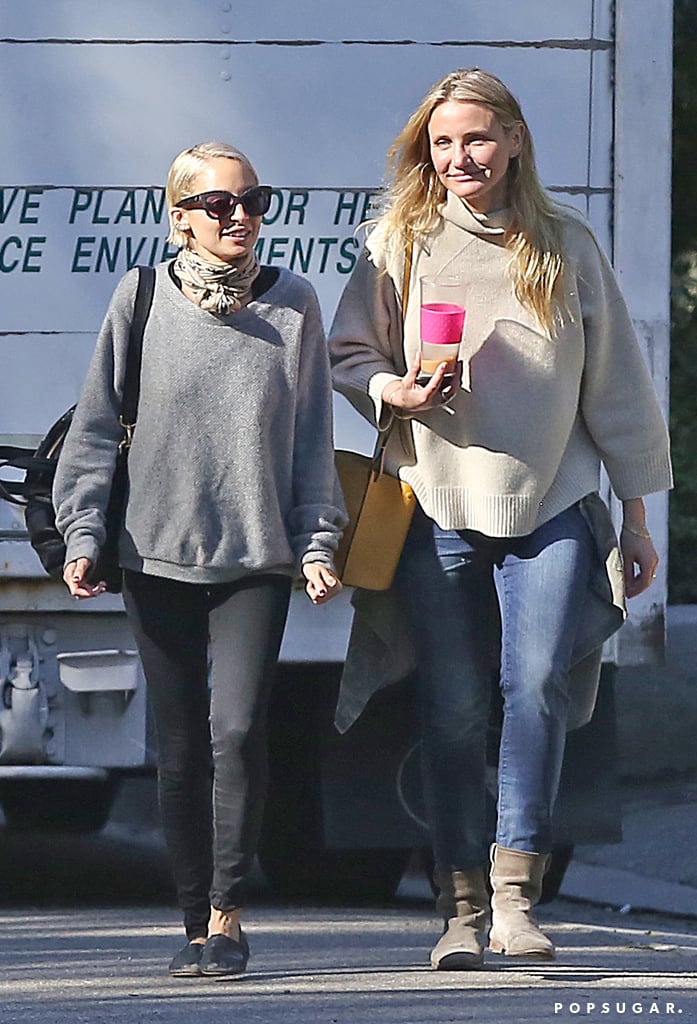 Cameron Diaz and Nicole Richie Shopping in LA 2015