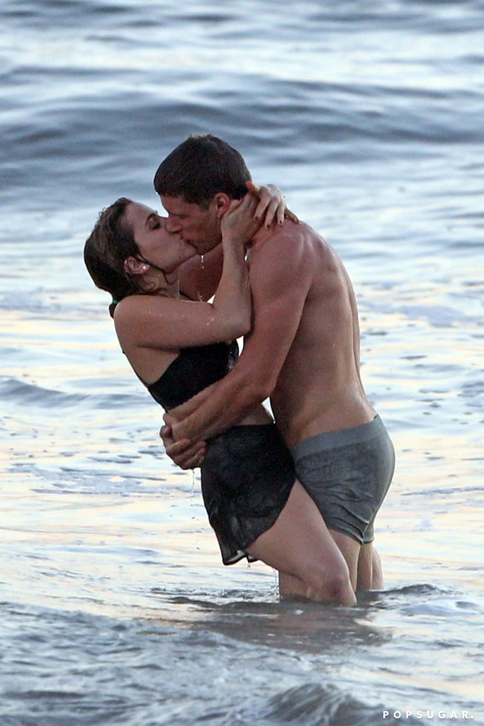 Costars Mae Whitman and Matt Lauria filmed some steamy beach scenes for their show Parenthood in LA back in October 2012.