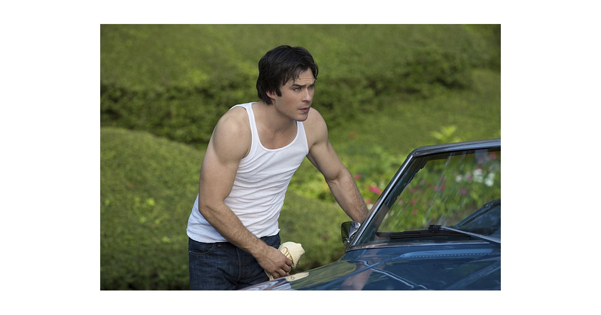 Car Wash Smolder The Vampire Diaries Pictures of Ian Somerhalder as